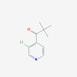 1-(3-Chloropyridin-4-yl)-2,2-dimethylpropan-1-one