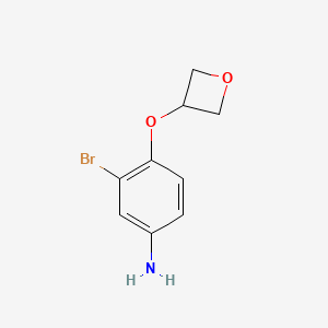 3-Bromo-4-(oxetan-3-yloxy)aniline