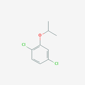 molecular formula C9H10Cl2O B7978408 1,4-Dichloro-2-(propan-2-yloxy)benzene 