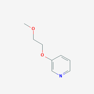 molecular formula C8H11NO2 B7978438 3-(2-Methoxyethoxy)pyridine 