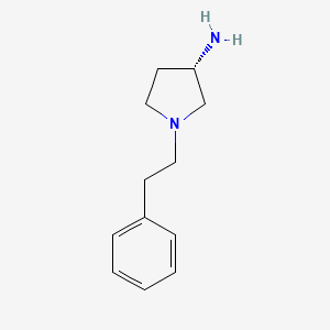 (3S)-1-(2-Phenylethyl)-3-pyrrolidinamine