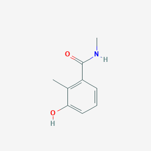 molecular formula C9H11NO2 B7978474 3-Hydroxy-N,2-dimethylbenzamide 