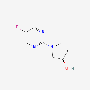 (S)-1-(5-Fluoropyrimidin-2-yl)pyrrolidin-3-ol