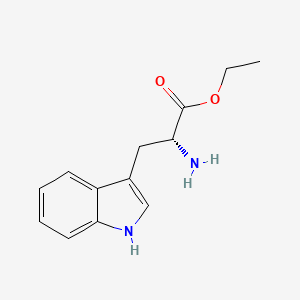 molecular formula C13H16N2O2 B7978556 (R)-Ethyl 2-amino-3-(1H-indol-3-YL)propanoate 