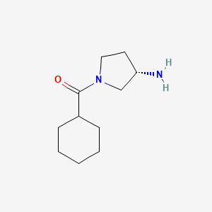 (3S)-1-cyclohexanecarbonylpyrrolidin-3-amine