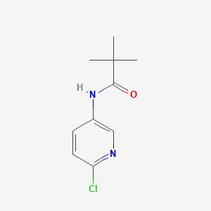 molecular formula C10H13ClN2O B7978754 N-(6-Chloropyridin-3-YL)pivalamide 