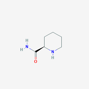molecular formula C6H12N2O B7978809 2-Piperidinecarboxamide, (R)- 