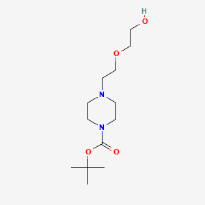 1-Piperazinecarboxylic acid, 4-[2-(2-hydroxyethoxy)ethyl]-, 1,1-dimethylethyl ester