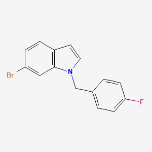 6-Bromo-1-(4-fluorobenzyl)indole