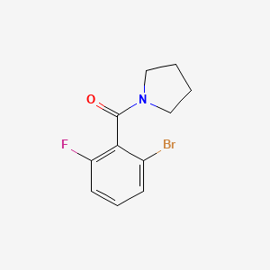 1-(2-Bromo-6-fluorobenzoyl)pyrrolidine