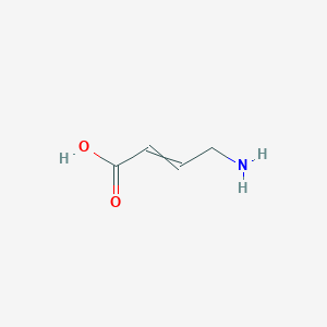 molecular formula C4H7NO2 B7979155 4-Amino-2-butenoic acid 