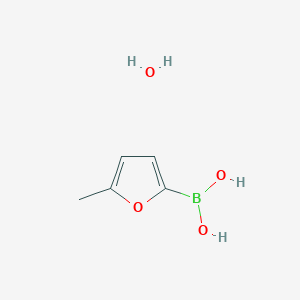 molecular formula C5H9BO4 B7979207 (5-Methyl-2-furyl)boronic acid hydrate 