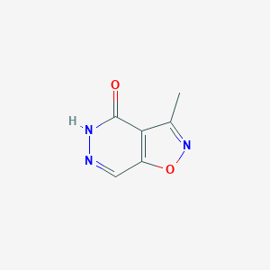 3-Methylisoxazolo[4,5-d]pyridazin-4(5H)-one
