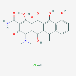 molecular formula C22H25ClN2O8 B7979278 多西环素盐酸盐 