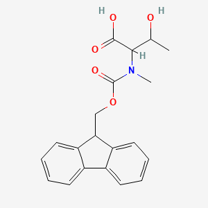 molecular formula C20H21NO5 B7979284 Fmoc-N-Me-D-Thr-OH 