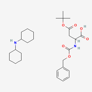 N-Benzyloxycarbonyl-L-aspartate 4-tert-butyl ester dicyclohexylamine salt