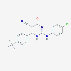 molecular formula C21H19ClN4O B7979371 CID 18340336 