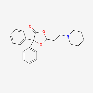 molecular formula C22H25NO3 B7979429 Pipoxolan CAS No. 27769-60-4