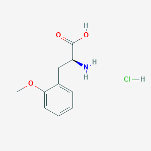 molecular formula C10H14ClNO3 B7979500 2-methoxy-L-phenylalanine hydrochloride 