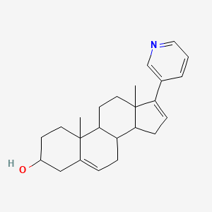 molecular formula C24H31NO B7979553 17-(Pyridin-3-yl)androsta-5,16-dien-3-ol 