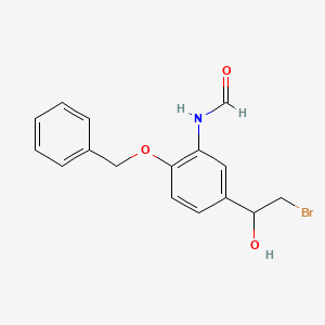molecular formula C16H16BrNO3 B7979557 Benzenesulfonyl chloride, 4-(acetylamino)-3-methyl- 