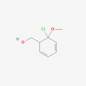 (6-Chloro-6-methoxycyclohexa-2,4-dien-1-yl)methanol