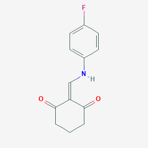 molecular formula C13H12FNO2 B7979615 CID 83290752 