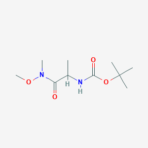 tert-Butyl 2-(methoxy(methyl)amino)-1-methyl-2-oxoethylcarbamate