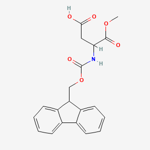 3-({[(9H-fluoren-9-yl)methoxy]carbonyl}amino)-4-methoxy-4-oxobutanoic acid