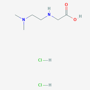 molecular formula C6H16Cl2N2O2 B7979719 N-beta-Aminoethyl-Glycine-ethyl ester dihydrochloride 