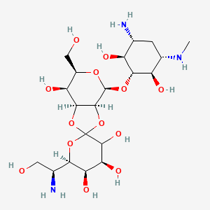 molecular formula C20H37N3O13 B7979737 Antihelmycin 