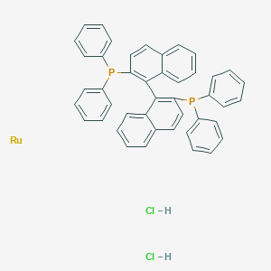 molecular formula C44H34Cl2P2Ru B7979786 CID 131664235 