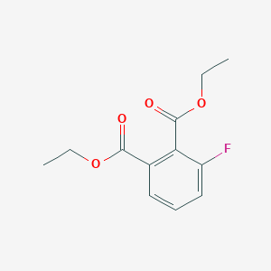 molecular formula C12H13FO4 B7979992 Diethyl 3-fluorophthalate CAS No. 65610-10-8