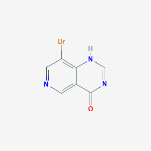 molecular formula C7H4BrN3O B7980036 CID 71207886 