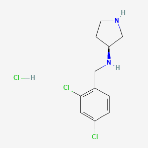 (2,4-Dichloro-benzyl)-(S)-pyrrolidin-3-yl-amine hydrochloride