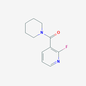 molecular formula C11H13FN2O B7980059 (2-Fluoropyridin-3-yl)(piperidin-1-yl)methanone 