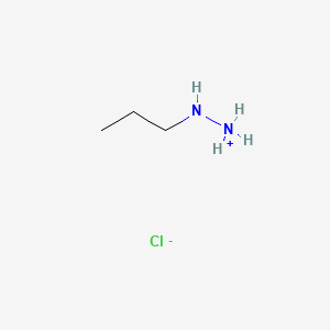 molecular formula C3H11ClN2 B7980100 n-Propylhydrazine hydrochloride 
