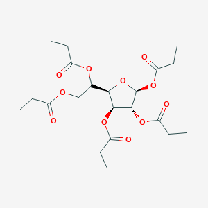 beta-D-xylo-Hexofuranose, pentapropanoate, (5xi)-(9CI)