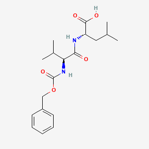 molecular formula C19H28N2O5 B7980346 Z-缬-亮-OH 