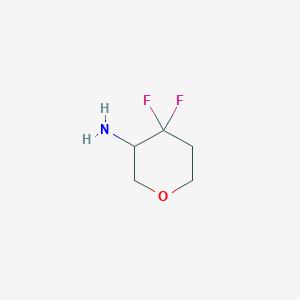 4,4-Difluorotetrahydro-2H-pyran-3-amine