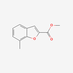 molecular formula C11H10O3 B7980418 Methyl 7-methylbenzofuran-2-carboxylate 