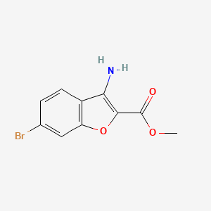 Methyl 3-amino-6-bromobenzofuran-2-carboxylate