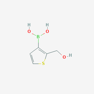 (2-(Hydroxymethyl)thiophen-3-yl)boronic acid