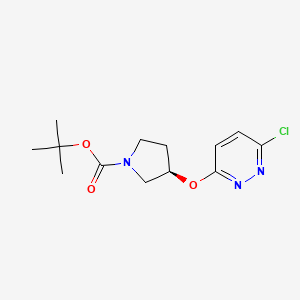 (R)-3-(6-Chloro-pyridazin-3-yloxy)-pyrrolidine-1-carboxylic acid tert-butyl ester