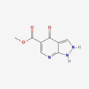 molecular formula C8H7N3O3 B7980605 CID 73553596 