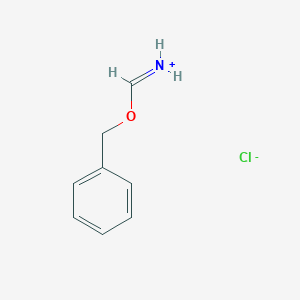 molecular formula C8H10ClNO B7980687 Phenylmethoxymethylideneazanium;chloride 
