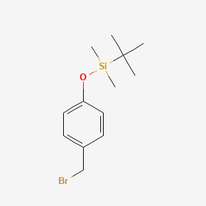 (4-(Bromomethyl)phenoxy)(tert-butyl)dimethylsilane