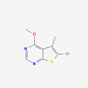 6-Bromo-4-methoxy-5-methylthieno[2,3-d]pyrimidine