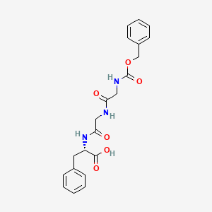 molecular formula C21H23N3O6 B7980894 (S)-11-Benzyl-3,6,9-trioxo-1-phenyl-2-oxa-4,7,10-triazadodecan-12-oic acid 