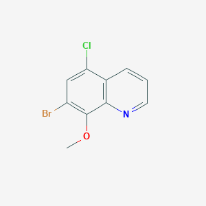 7-Bromo-5-chloro-8-methoxyquinoline